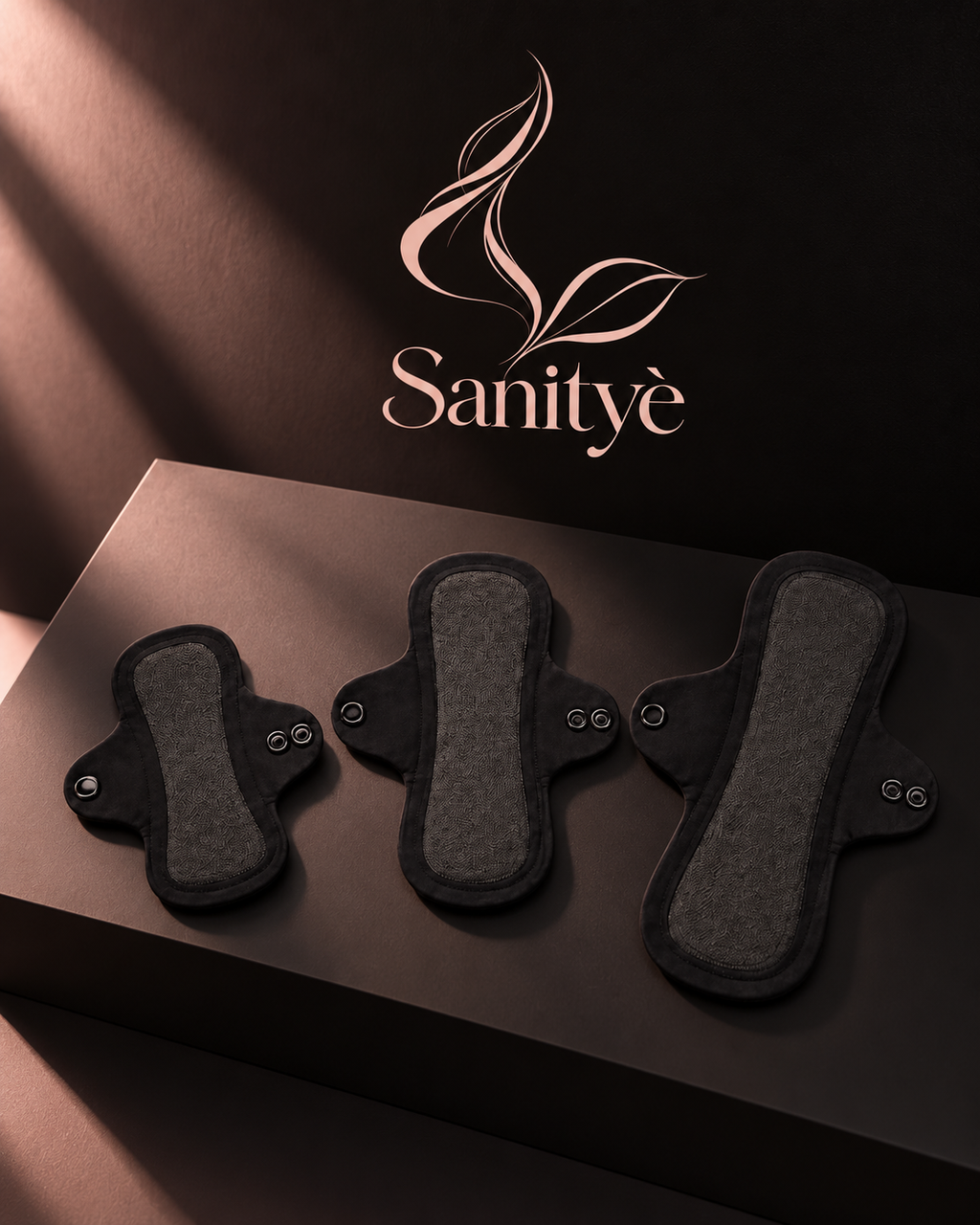Sanityè® Fresh – Assorbente mestruale lavabile, tessuto antibatterico, flusso medio