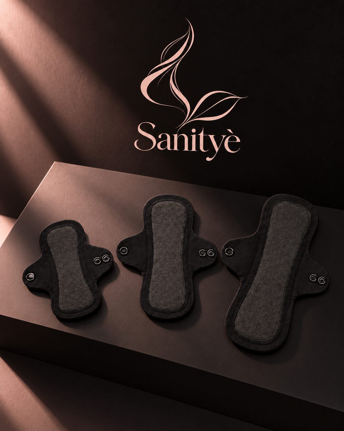 Sanityè® Fresh – Assorbente mestruale lavabile, tessuto antibatterico, flusso medio