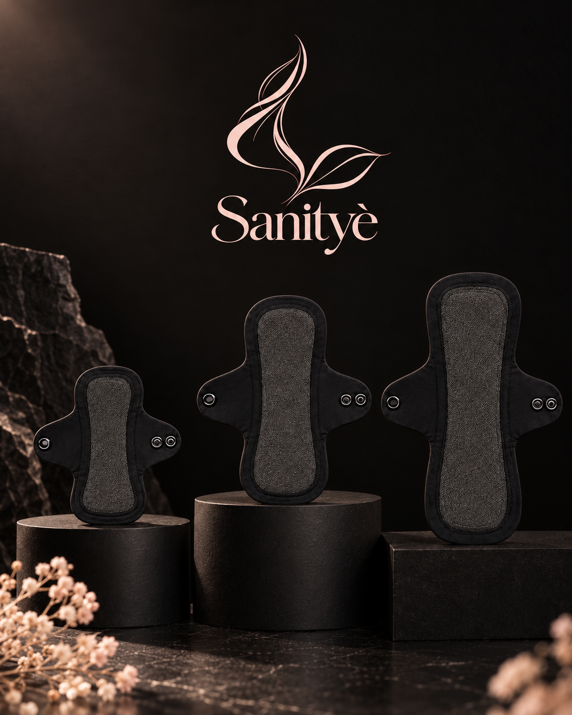 Sanityè® Free Mini – Assorbente mestruale lavabile, tessuto antibatterico, flusso leggero